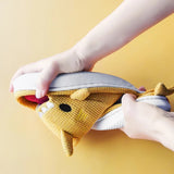 Shit Feeling Women's Home Spring and Autumn Linen Slippers