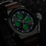 Relogio Masculino Luxury Brand Men's Quartz Hour Analog Digital LED Sports Watch, Army Military Wrist Gear