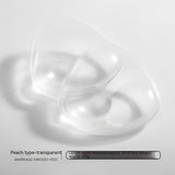 Invisible Self-adhesive Thickening Waterproof Silicone Falsies, Chest Pads