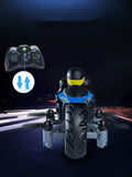 Remote Control Four Axis Motorcycle Aircraft Land and Air Amphibious Mini RC Toy