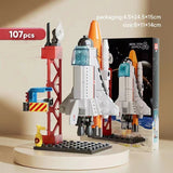 Launch Vehicle Model Building Block Toy