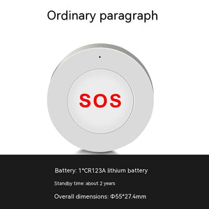 Remote Mobile Phone Alarm for Elderly, Household Emergency Button