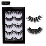 Chemical Fiber False Eyelashes Thick Natural Curling