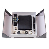 Belt Wallet Keychain Gift Set