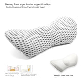 Lumbar Support Pillow for Side Sleepers and Pregnancy – Ergonomic Back Support Cushion for Chair and Car Seat