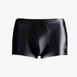 Men's Fashion, Breathable High Shine Spandex, Sports Ice Silk Boxer Briefs