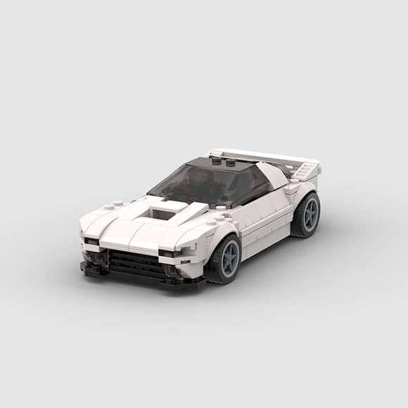 Assembled Building Block Series, 8-cell Supercar Racing Model