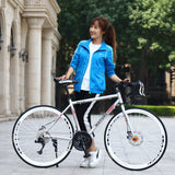 21-33 Speed Bend Put Double Disc Brake, Aluminum Alloy Road Bike or Bicycle