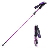Aluminum Alloy, Folding Retractable Outdoor, Hiking Cane