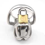 Stainless Steel Electric Shock Chastity Lock, Catheter Device