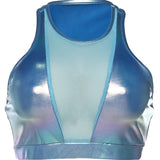 Sleeveless Vest with Bright Face Sling