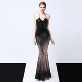 Sequined Evening Dress