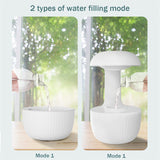 Anti-gravity Air Humidifier, Mute Countercurrent Levitating Water Drops Cool Mist Maker, Fatigue Relieve Fogger