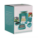 Multifunctional 12-piece Vegetable Slicer and Cutting Machine