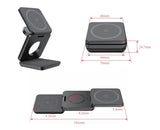 Magnetic Suction, Wireless Charging and Folding Phone Holder