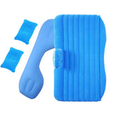 Inflatable Camping Car Air Mattress, Travel Outdoor Pillow Bed