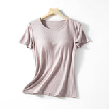 Women's Summerdale Loose-fitting Cup with Padded Chest, Blouse T-shirt