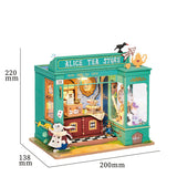 DIY Cabin Jigsaw Puzzle, 3D Three-dimensional Wooden Model House