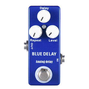 Deep Blue Analog Delay Mini Guitar Effect Pedal True Bypass Guitar