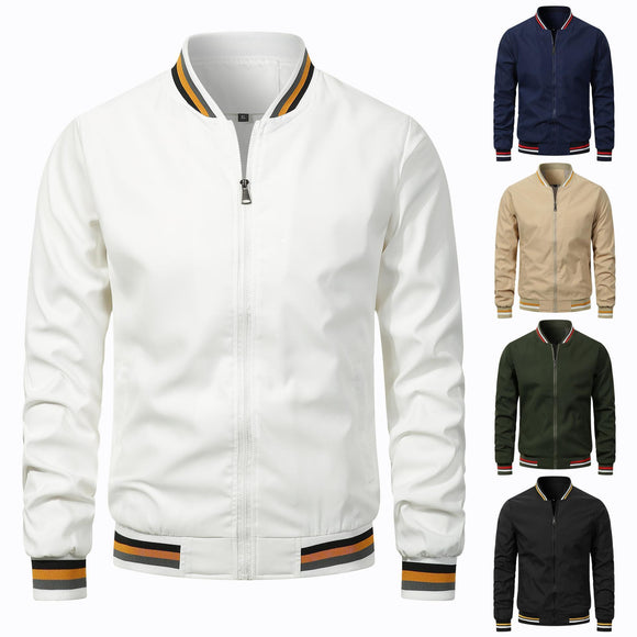 Trendy Jacket Leisure Coat, Men's Upperwear