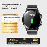 GT3 Non-invasive Uric Acid Blood Lipid Body Fat Heart Rate Measurement BP Blood Oxygen Call Sports Smartwatch