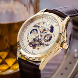 Men's Fashion Personality, Hollow Luminous Waterproof Alloy Watch