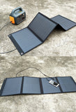 Folding Solar Panel, Mobile Phone Notebook, Outdoor Power Supply