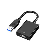 USB to HDMI Adapter – Aluminum Alloy HD Video Converter Cable
