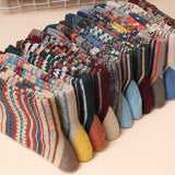 Retro Thick Line Stockings, Autumn and Winter Warm Tibetan Style
