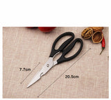 Kitchen and Household Stainless Steel Multifunctional Food Scissors