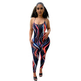 Women’s Mesh Suspender Jumpsuit – Sheer Lightweight Sleeveless Outfit
