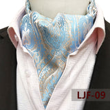 British Style Men’s Jacquard Polyester Scarf