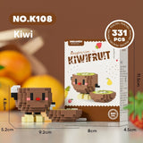 Small Particles Assembled Fruit Building Blocks Puzzle Toy