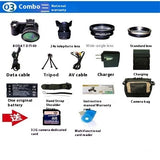 D7100 Telephoto Digital Camera, Automatic Focus 33 Million FHD HD Device