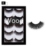Chemical Fiber False Eyelashes Thick Natural Curling