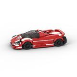 Speed Sports Car Toy, Building Blocks Model