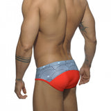 Men's Briefs, Trendy Swimming Trunks (Pack of 2)