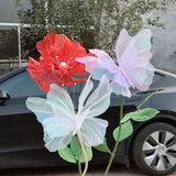 Plastic Flower Large Decoration Props