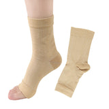 Compression Foot Sleeves helps Relieve Swelling Open Toe, Cycling Running Basketball Sports Socks for Women Men
