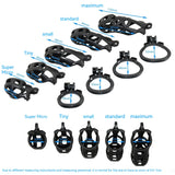Male Chastity Lock, Penile Abstinence Light Ring