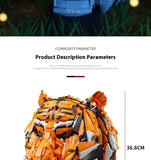 Building Blocks Assembled Animal Head Model, Decorative Creative Toy