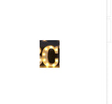 Luminous LED Letter Number Night Light, English Alphabet Number Battery Lamp, Romantic Wedding Christmas Party Decoration