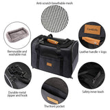 Soft Dog Cat Carrier, Foldable Portable Bag Pet