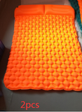 Tent Air Camping Mats, Inflatable Cushion Double Outdoor Picnic Beach Two-plaid Blanket, Baby Pad Home Rest Soft Mattress