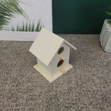 Bird Nest Ornament, Creative Wooden Outdoor Garden Pet House
