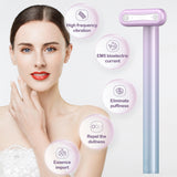 Wand Skin Care EMS Micro-current Introduction Rotatable Vibration Face and Neck Massager