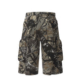American-style Multi-pocket Denim Shorts