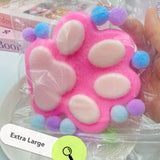 Oversized Plush Cat's Paw, Squeezing Decompression Toy