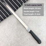 Plastic Handle Stainless-steel Bread Knife
