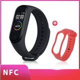 Global Version Xiaomi MI 3 Fitness Tracker, 0.78 OLED Touch Screen 50M Waterproof Band Smart Bracelet
